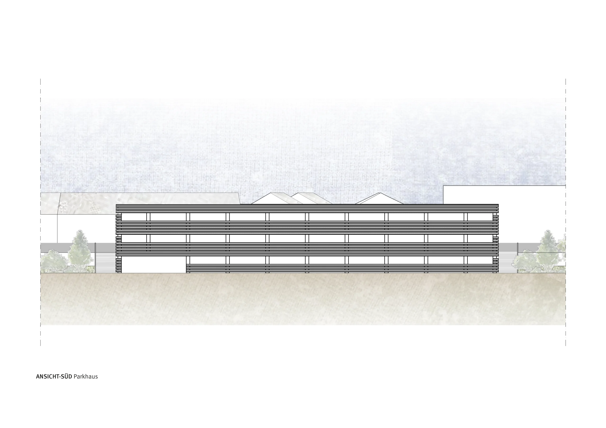 PLÄNE_Parkhaus_MAV02_Ansicht